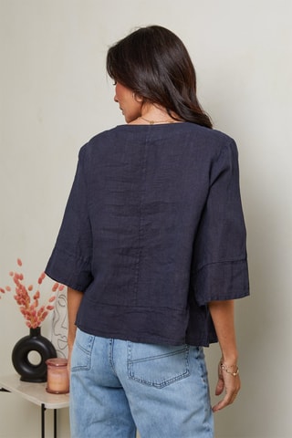 Top - Blauw
