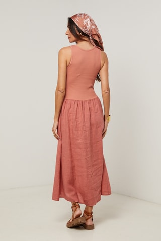 Midi-jurk - Rood