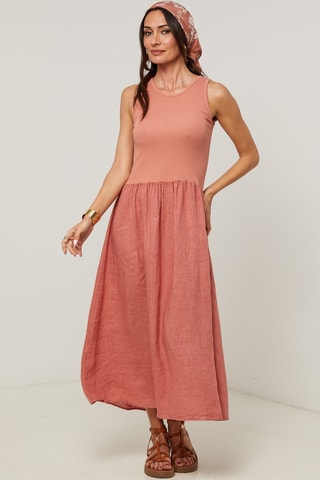 Midi-jurk - Rood