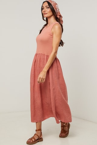 Midi-jurk - Rood
