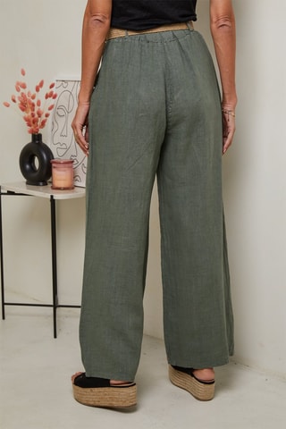 Broek Hoge Taille - Groen
