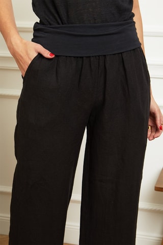 Broek Wide Legs - Zwart
