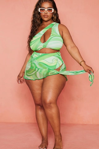 Pareo tie and dye - Verde