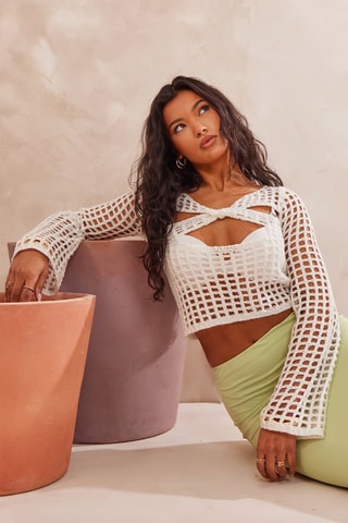 Crop Top - Wit