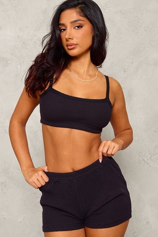 Crop top - Nero