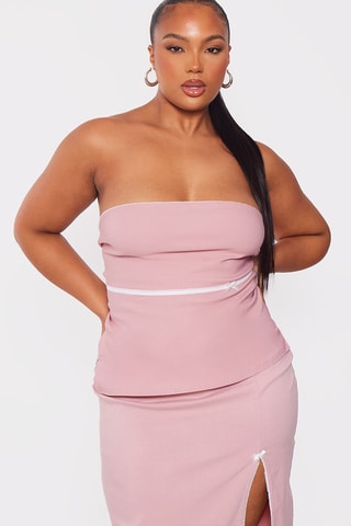Top bustier - Nude