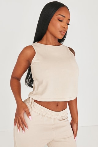 Crop top - Ecrù