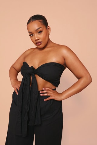 Crop top - Nero