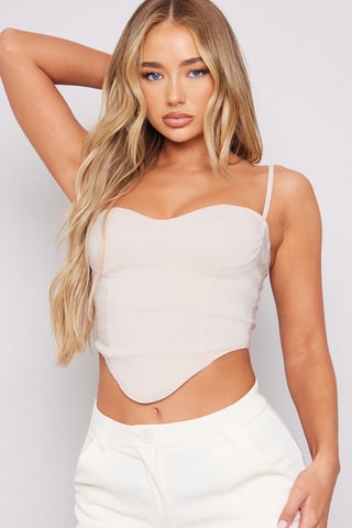 Crop top - Beige