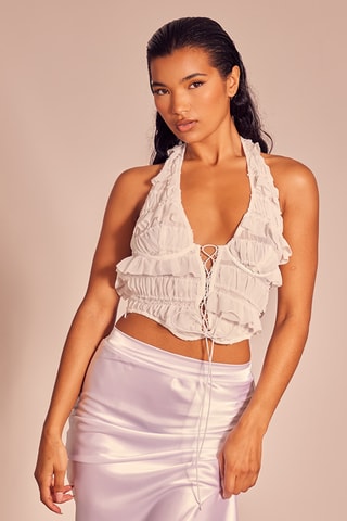 Crop top - Bianco