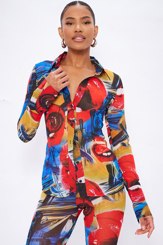 Camicia e pantaloni - Rosso
