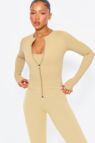 Vest en Legging - Kaki