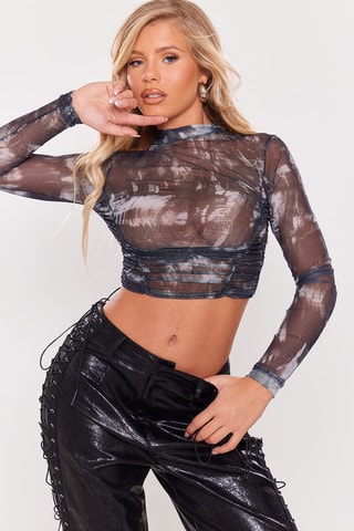 Crop top - Nero
