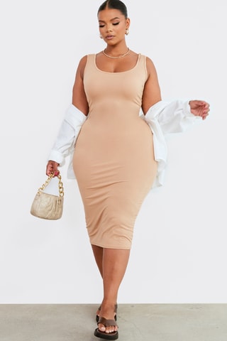 Abito a tubino - Beige