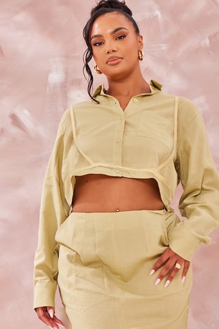 Camicia e gonna - Verde chiaro