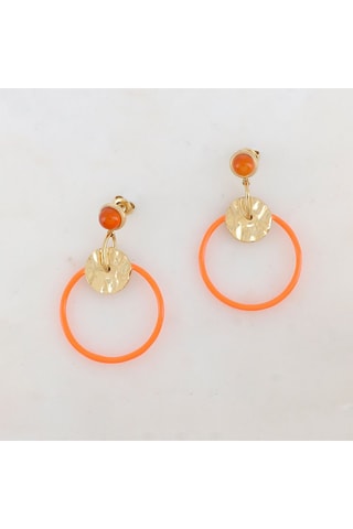 Boucles d'oreilles - Cornaline