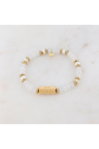Bracelet - Céramique, agates et howlites
