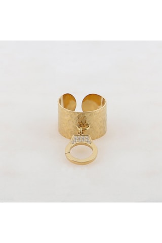 Bague Doré blanc