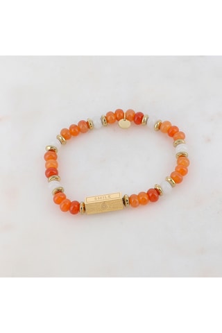 Bracelet - Cornalines et agates