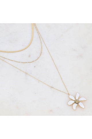 Collier multi-rangs - Doré