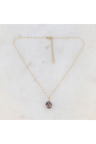Collier - Rhodonite
