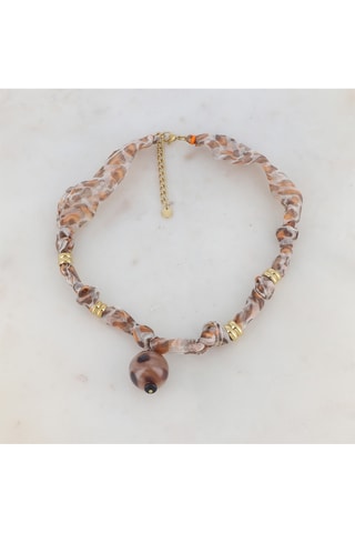 Collier - Marron