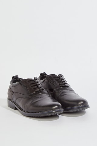 Derbies de piel Bregman - Negro