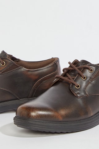Derbies de piel Arch Fit Ogden - Marrón
