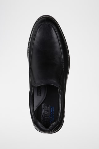 Mocasines de piel Bregman - Negro