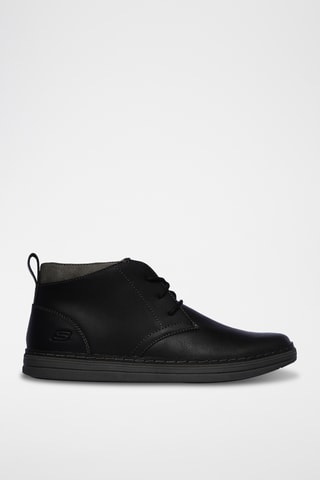 Botas de piel Heston - Negro