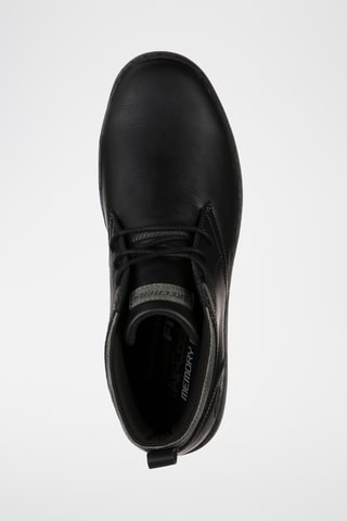 Botas de piel Heston - Negro