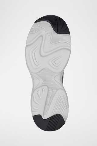 Zapatillas de piel Stamina Airy - Negro y gris oscuro