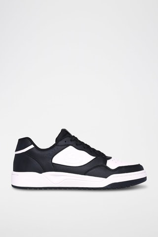 Baskets en cuir Koopa - Noir et blanc