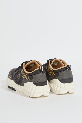 Zapatillas de piel Monster - Negro