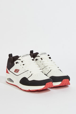Zapatillas de piel Uno - Blanco