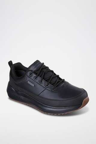 Zapatillas de piel Parnell - Negro