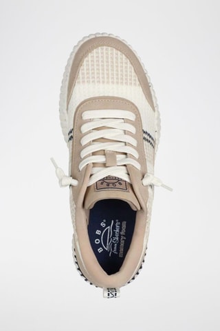 Zapatillas Bobs Vista - Beige y azul marino