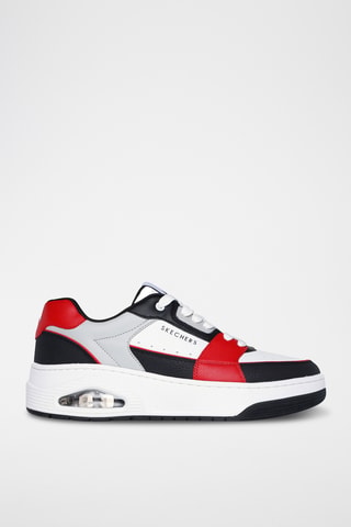Baskets en cuir Uno Court - Blanc