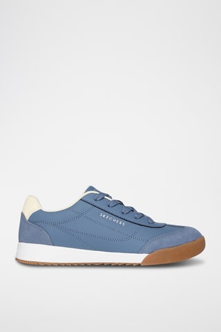 Baskets en cuir - Bleu