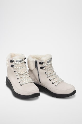 Bottines fourrées - Beige clair
