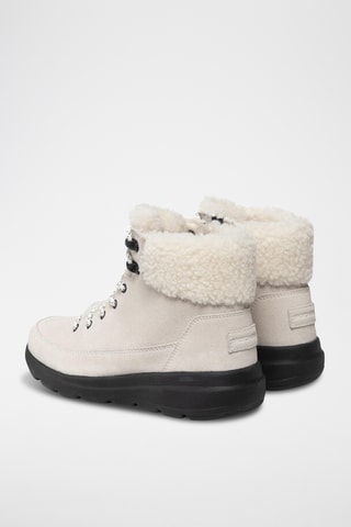 Bottines fourrées - Beige clair