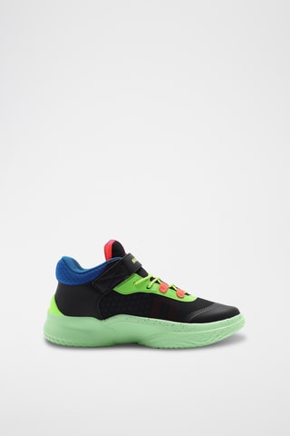 Chaussures de basketball - Noir et vert clair