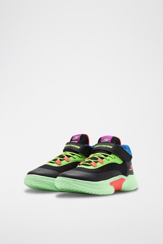 Chaussures de basketball - Noir et vert clair