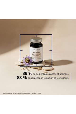 Zéro Stress - 60 gélules végétales - Cure de 30 jours