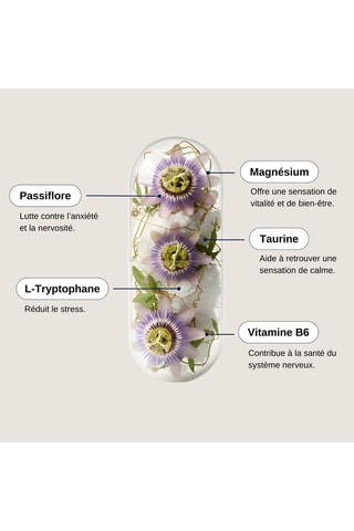 Zéro Stress - 60 gélules végétales - Cure de 30 jours