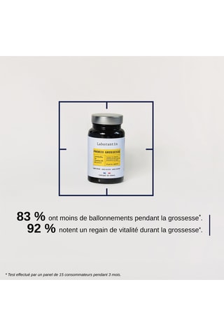 Probio Grossesse - 60 gélules végétales - Cure de 3 mois minimum