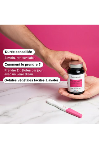 Nutri Fertilité Femme - 60 gélules végétales - Cure de 30 jours
