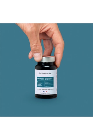 Chute de Cheveux Homme - 60 gélules végétales  - Cure de 30 jours