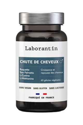 Chute de Cheveux Homme - 60 gélules végétales  - Cure de 30 jours