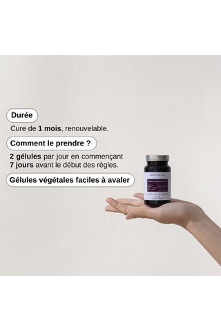 Probio Menstruations - 60 gélules végétales  - Cure de 30 jours